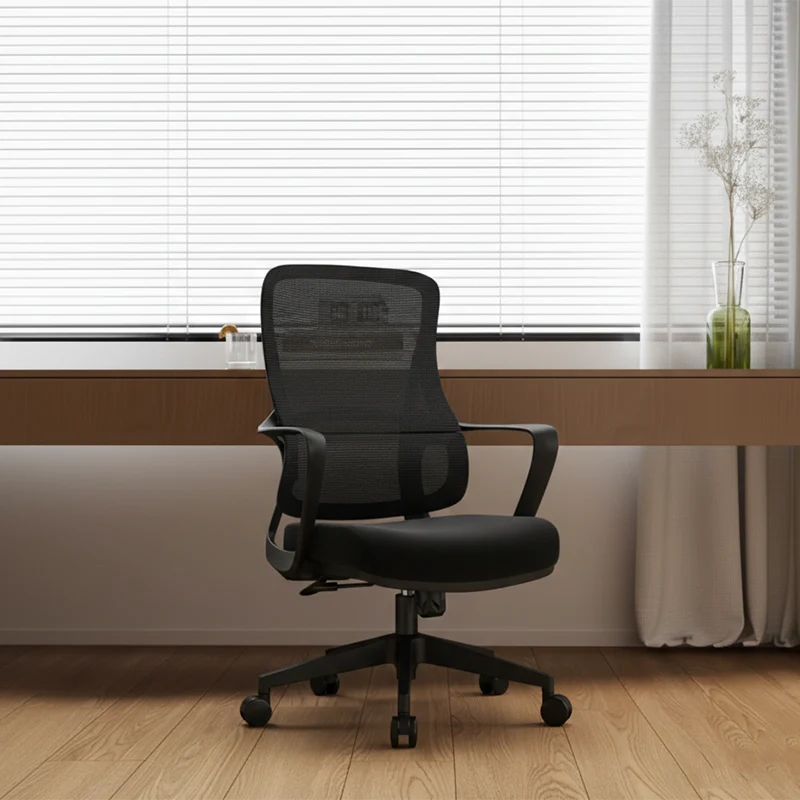 Experience Unmatched Comfort And Durability Desk Chair - Minimalist Mesh Backrest & Comfortable, Durable For Long Hours For Home Office