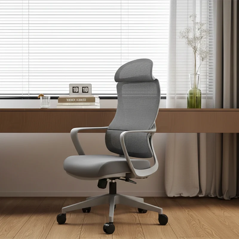 Stylish & Comfortable High Back Desk Chair - Minimalist Breathable Mesh & Premium Lumbar Support For Home Office