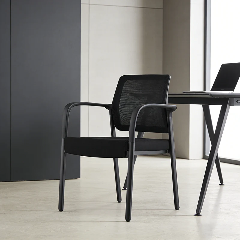 Modern Ergonomic Mesh Office Chair High Density Foam - Rectangular Comfortable Task Chair Reclining Desk Chair For Home Office
